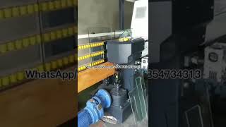 Vertical glass edging machine, glass chamfering machine