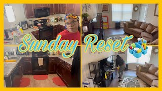 **New** Sunday Reset Routine || Cleaning Motivation || 🧹🧼🤗💪🏾