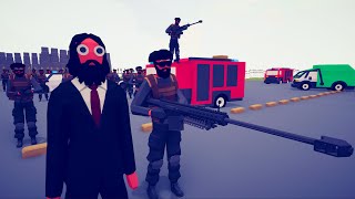 Can the mafia team save their leader from prison? - Totally Accurate Battle Simulator TABS