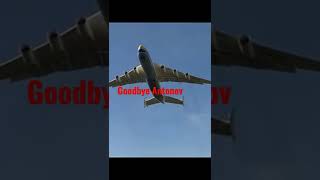 Antonov AN 225 takeoff in Ankara