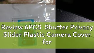 Review 6PCS  Shutter Privacy Slider Plastic Camera Cover for Macbook Laptop Phone 3PCS