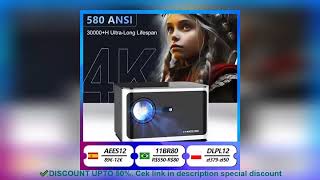 ✔️Magcubic 580ANSI Projector Android 11 4K 1080P Wifi6 Voice Control All