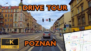 ⁴ᴷ⁶⁰ 🇵🇱 Drive Tour - Poznan/Poland - Thursday Afternoon (September 2022) [4K]