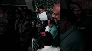 Superstar Rajinikanth Mass Entry on Chennai Airport | B4VOICE