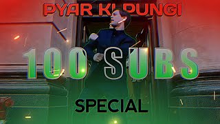 100 subs special video | velocity edit | pyar ki pungi | Hamin's creative gallery