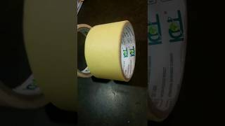 Masking tape 1inch and 2inch #construction #maskingtape #shorts