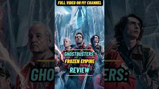 #GhostbustersFrozenEmpire Review #cpg