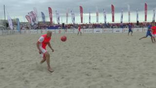 Beach Soccer Gdynia 2015 - turniej Ekstraklasy i I Ligi