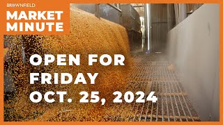 Soybeans and corn are down Friday morning | Opening Market Minute