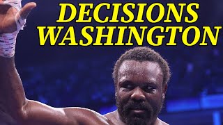 FADED DEREK CHISORA DECISIONS FADED GERALD WASHINGTON