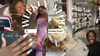 PREPARE FOR VACATION WITH ME | *PAINFUL* Brazilian Wax, Packing, Nails & Errands!