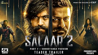 Salaar: Part 2 - Shouryanga Parvam | Hindi Trailer | Prabhas, Rocking Star Yash | Prashant Neel