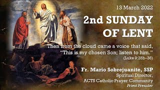 March 13 - 2nd Sunday of Lent Online Healing Mass | Fr. Mario Sobrejuanite.