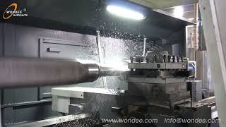 Step 10: Two ends machining-How to manufacture heavy duty semi trailer axle?