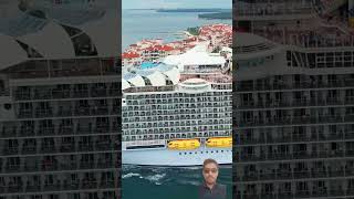 Biggest cruise ships in the world royal Caribbean wonder symphony allure oasis #shorts