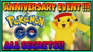 ★ SECRETS REVEALED OF POKÉMON GO ANNIVERSARY EVENT ★