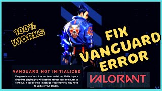 How to Fix Vanguard not Initialized in Valorant 2022 | Fix Valorant Vanguard Error - 100% Works