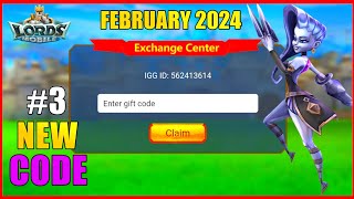 Lords mobile New Redeem Code|New Redemption Code February 2024