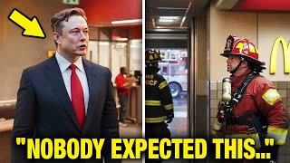 Elon Musk Walks Into Diner Full Of First Responders - What He Does Next Is Unexpected!