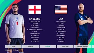 [  ENGLAND  VS  USA  ]  INTERNATIONAL FRIENDLY \\ GAMEPLAY