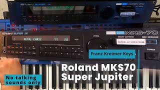 Roland MKS70 Super JX - no talking