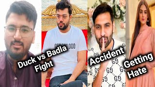 Zaid ali accident😥DuckyBhai vs Badla Brother Fight🤔 Hira Mani Getting Hate😢 Jam Rafiq