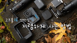 고프로12 저렴하게 사는법 오즈모액션4와 고민하다가 저렴해서 결국 또 고프로12로 결정!!