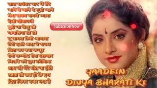 YAADEIN DIVYA BHARAT KI _ BEST SONGS OF DIVYA BHARATI