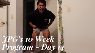 QUAD FOCUSED LOWER BODY WORKOUT | Day 14 of JPG'S 10 Week Program