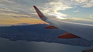 ✈️ Amazing Views of Tenerife from the Air - Taking off from Tenerife South Airport at Sunset. ✈️