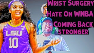 ANGEL REESE ABOUT WRIST SURGERY, MEN HATING ON WNBA, COMING BACK STRONGER #wnba