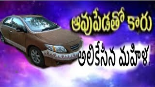 Cow dung car