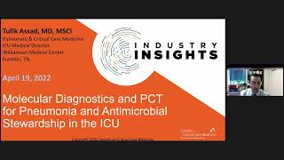 Molecular Diagnostics and PCT for Pneumonia and Antimicrobial Stewardship in the ICU