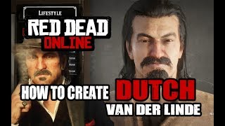 Red Dead Online Creating Dutch Van Der Linde online character (RDR 2 TIPS+TRICKS)