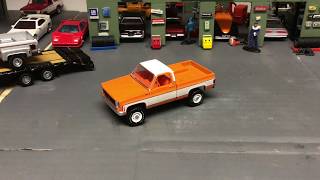 M2 1/64 scale 79 Chevy squarebody trucks