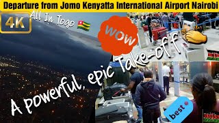 All In Togo Tour of Discovery Part 12 | Beautiful Take-off from Jomo Kenyatta International Airport