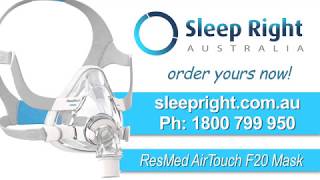 ResMed F20 AirTouch Full Face CPAP Mask