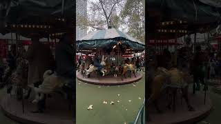 Carrossel 🎠 | NEW YORK | Bryant Park. #shortsvideo #shortsfeed #shorts #youtube #nyc #usa #ny