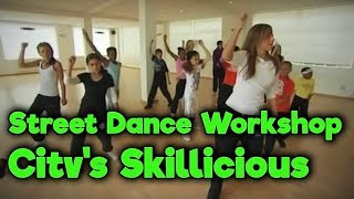 Street Dance workshop and tips on CITV's Skillicious