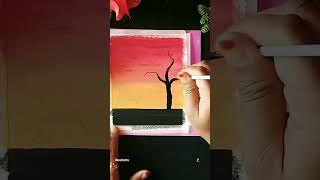 simple painting|painting for beginners #viral #viralvideo #painting #shorts #short