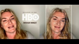 Instagram Live Q&A with Kate Winslet | Mare Of Easttown Finale HBO [Major SPOILER ALERT]