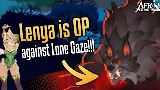 Lenya is INSANE against Lone Gaze in Dream Realm?! Surprising Meta!!! - AFK Journey