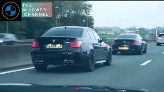 BMW M5 E60 VS C63 AMG VS M6 Autobahn