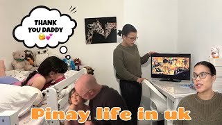 Daily life in UK: Morning ASMR | SUPER HAPPY NI KEIRA SA BINILI NG DADDY NYA  | Jenny