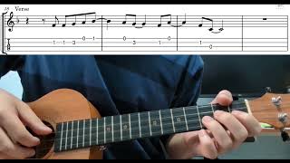 I Can See Clearly Now (Johnny Nash) - Easy Beginner Ukulele Tabs With Playthrough Tutorial Lesson