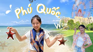 Du Lịch Phú Quốc | Vinpearl Safari, VinWonders Phú Quốc, ngắm SAO BIỂN tại làng chài Rạch Vẹm