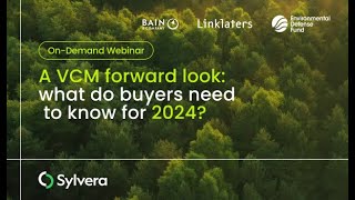 A VCM Forward Look: What do Buyers Need to Know for 2024?