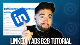 LinkedIn Ads B2B Targeting Tutorial (2024)🎯