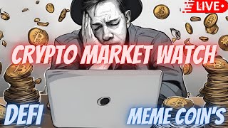 MILADY MEME COIN  JASMY COIN  BTC  $NFK  CAW  CRONOS  DEFI   \ MARKET WATCH \   ***WE ARE LIVE***