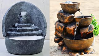 Cemented Craft - Amazing Wonderful Top 2 Indoor Tabletop Waterfall Fountains | Cemented Life Hacks